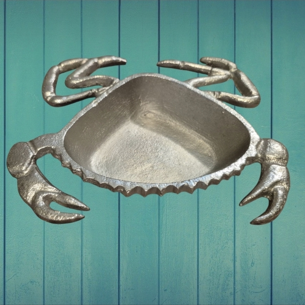 Silver Crab Shaped Bowl